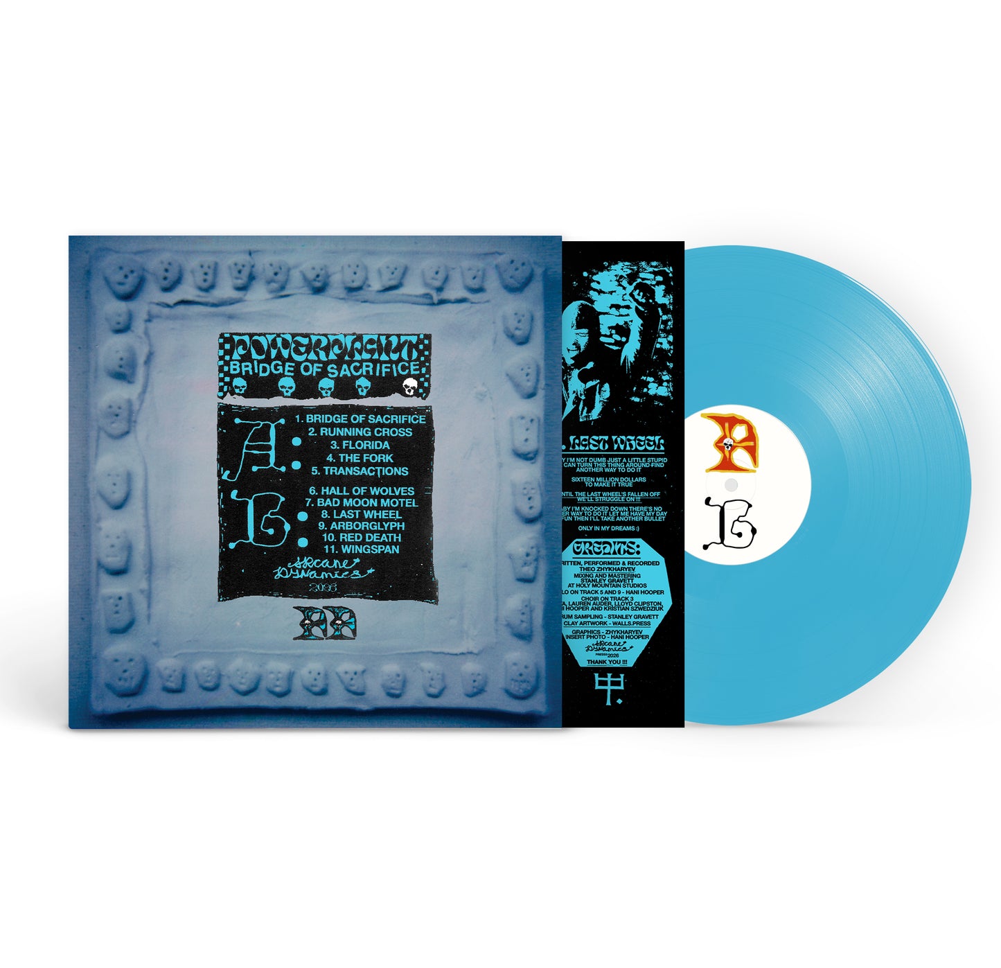 Powerplant - Bridge Of Sacrifice [Sky Blue Vinyl]