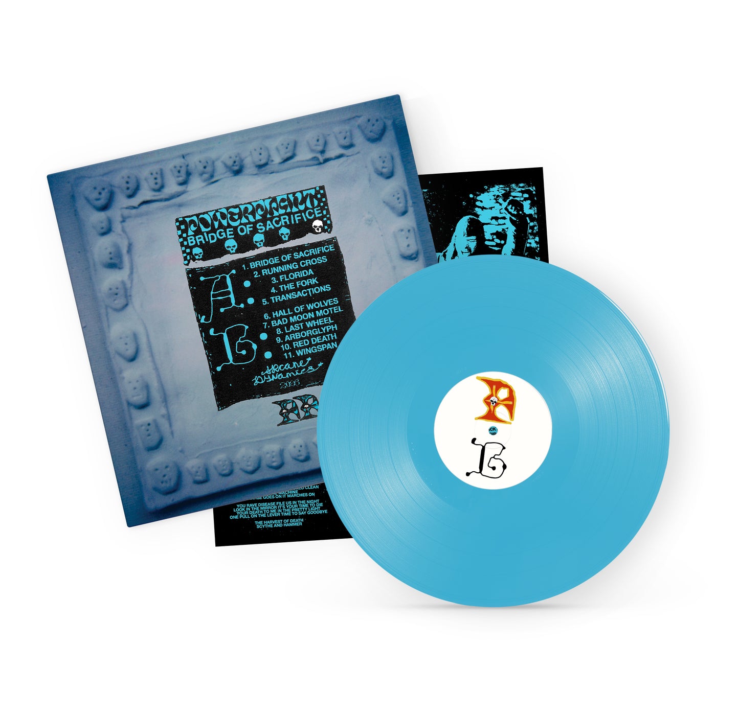 Powerplant - Bridge Of Sacrifice [Sky Blue Vinyl]