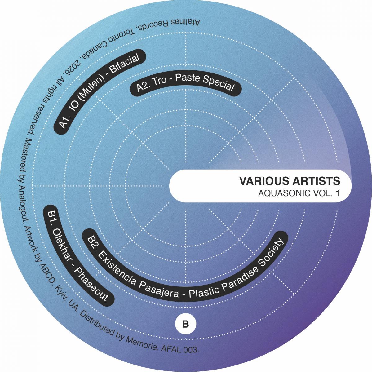 Various Artists - Aquasonic Vol. 1