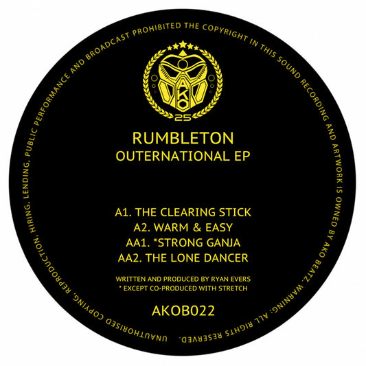 Rumbleton - Outernational EP [Black Vinyl]