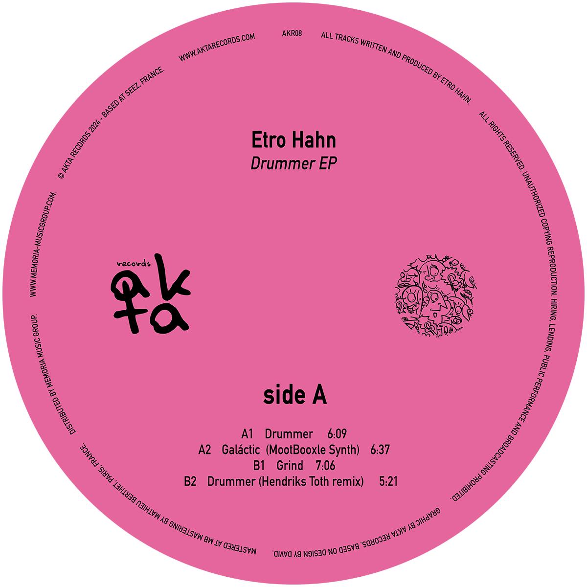 Etro Hahn - Drummer EP [180 grams]