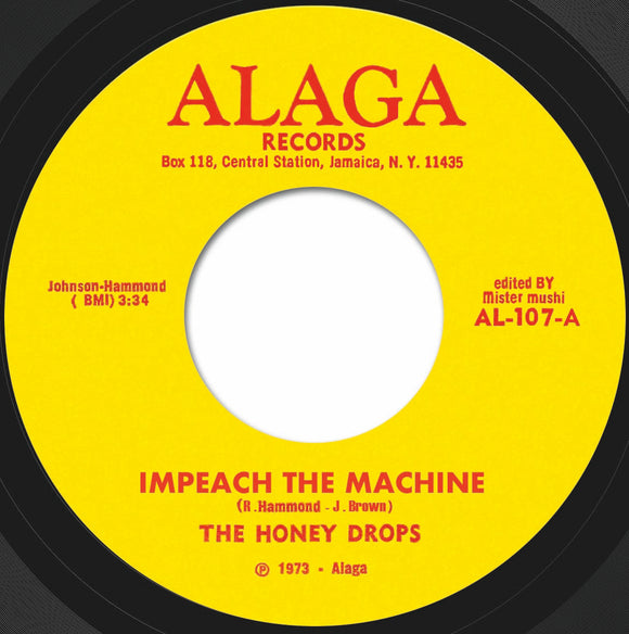 THE HONEY DROPS ft JAMES BROWN - Impeach The Machine edit