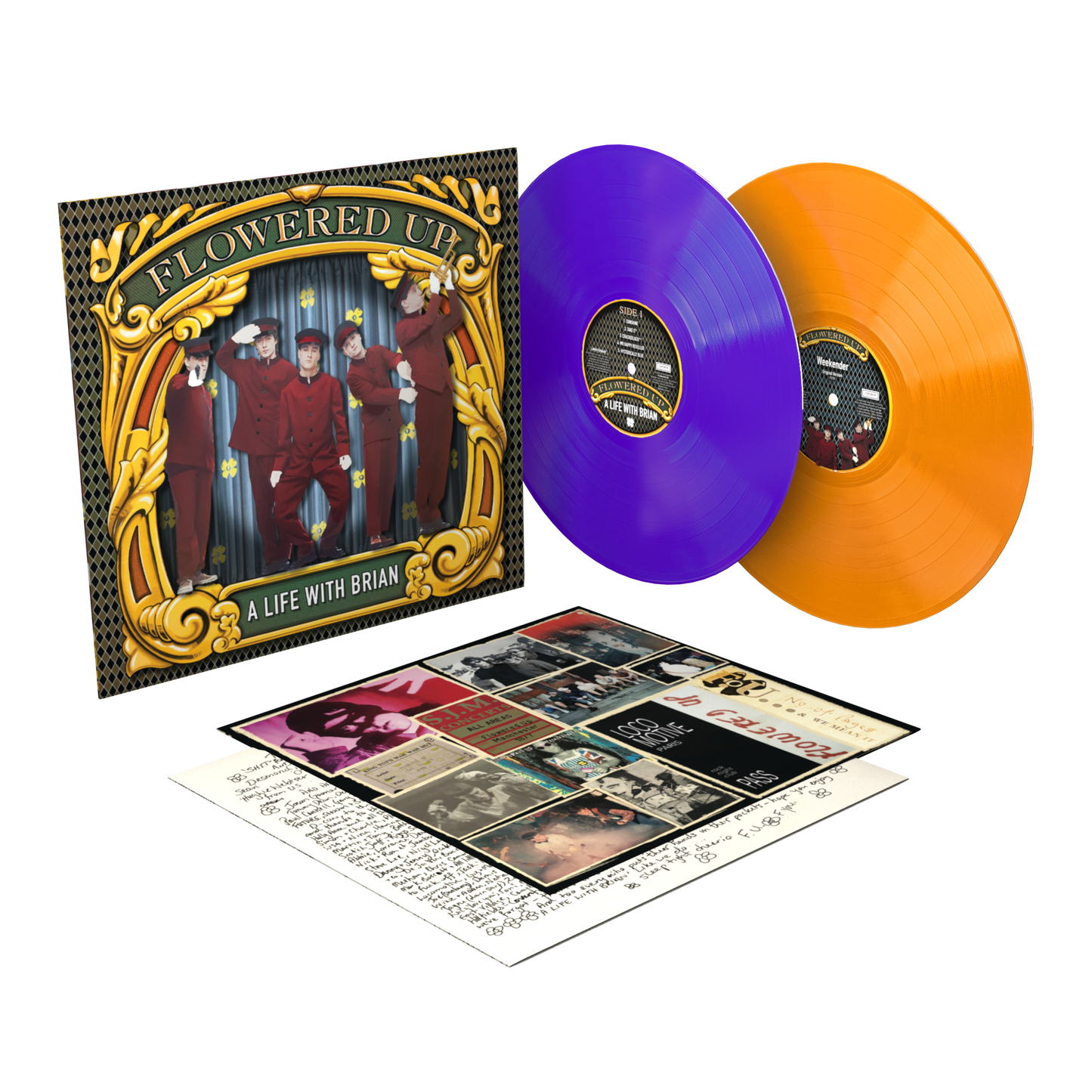 Flowered Up - A Life With Brian [2LP Orange & Purple Vinyl]