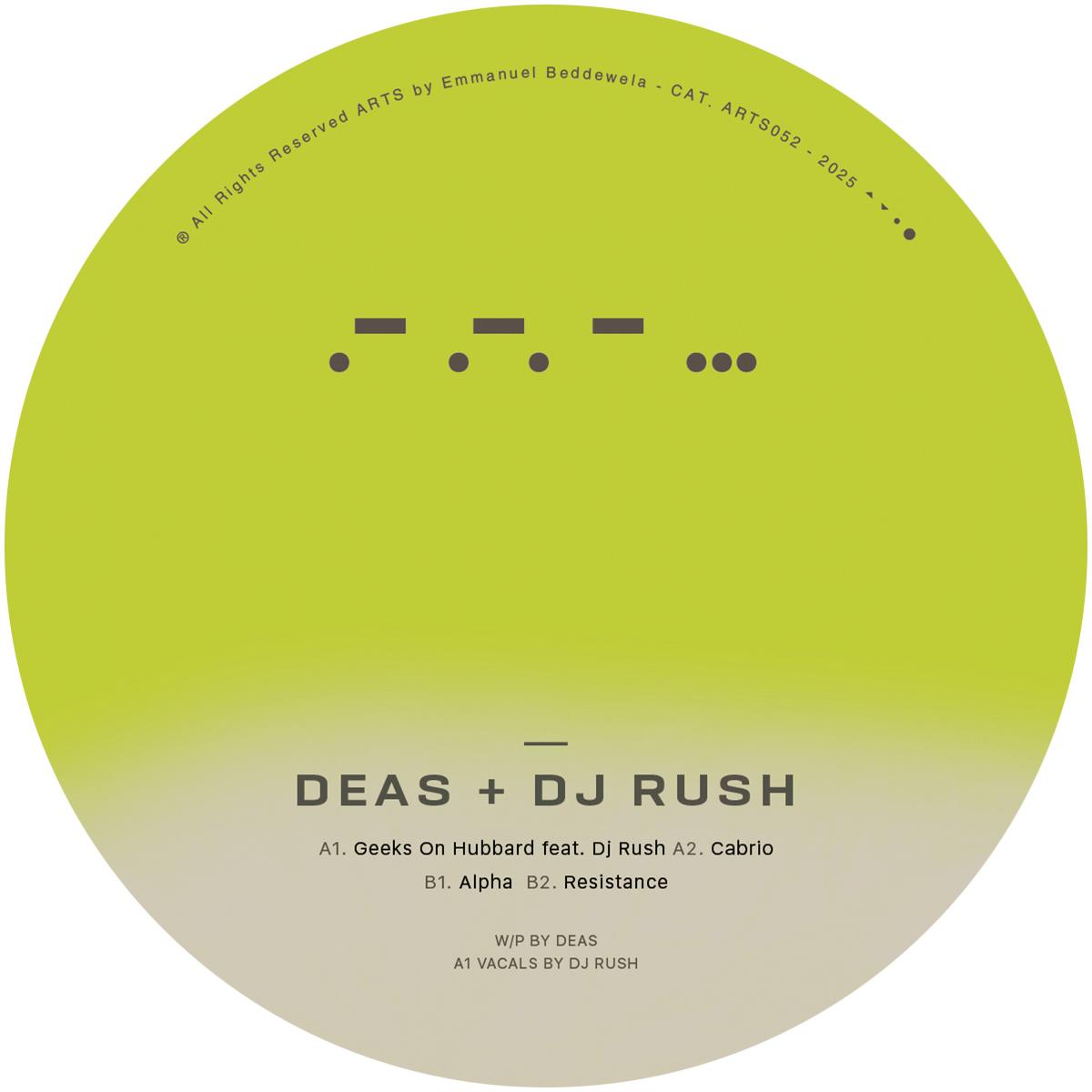DEAS feat. DJ RUSH - Geeks On Hubbard EP
