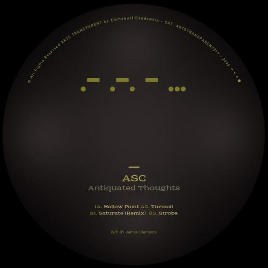 ASC - Antiquated Thoughts EP [colored vinyl]
