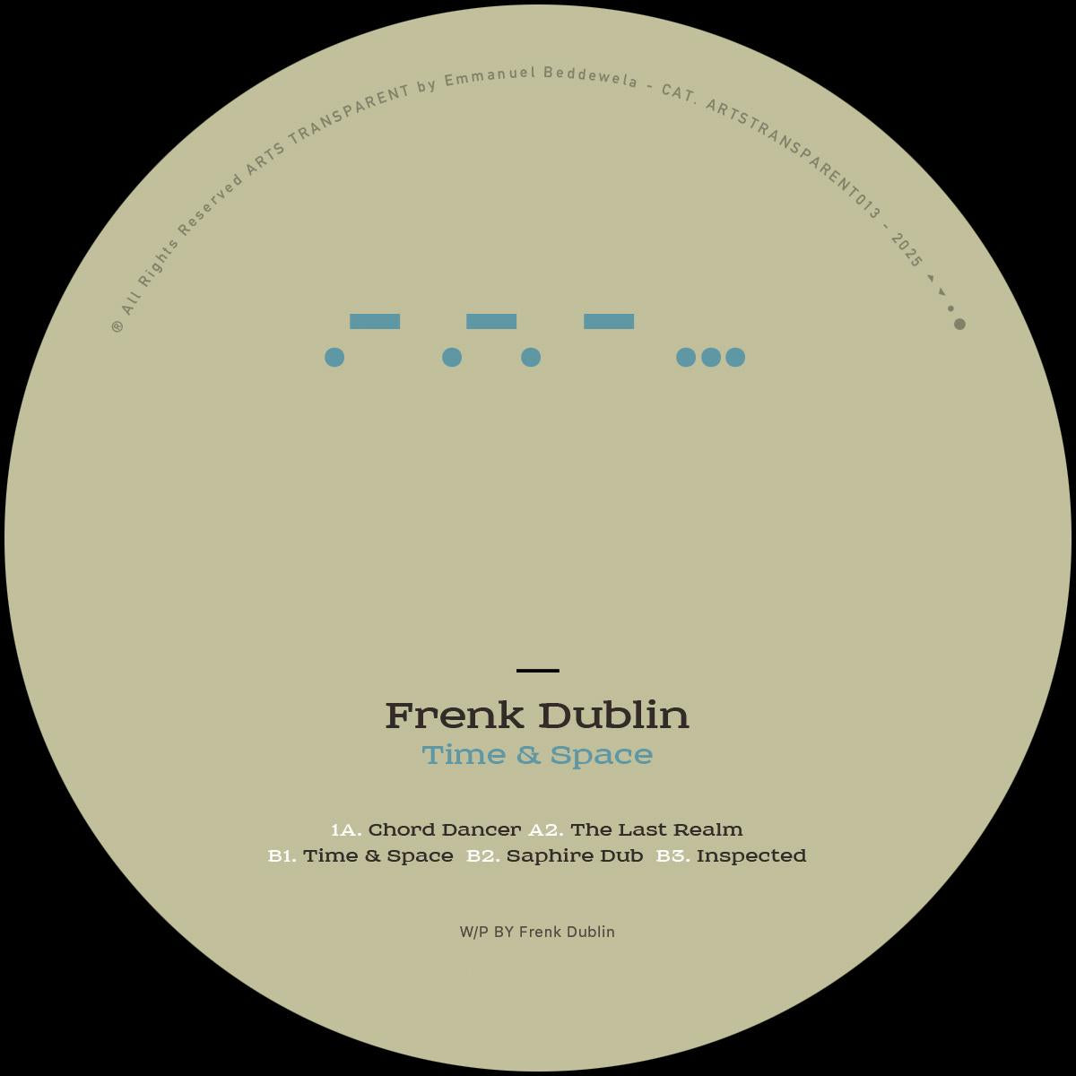 Frenk Dublin - Time & Space [blue marbled vinyl]