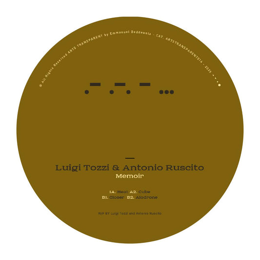 Luigi Tozzi & Antonio Ruscito - Memoir [silver colored vinyl]