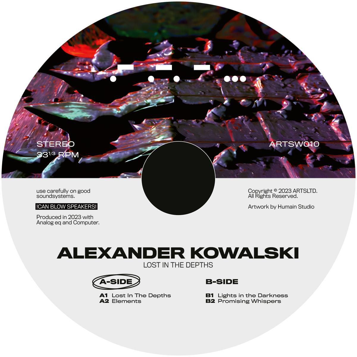 Alexander Kowalski - Lost in Depths [stickered sleeve]
