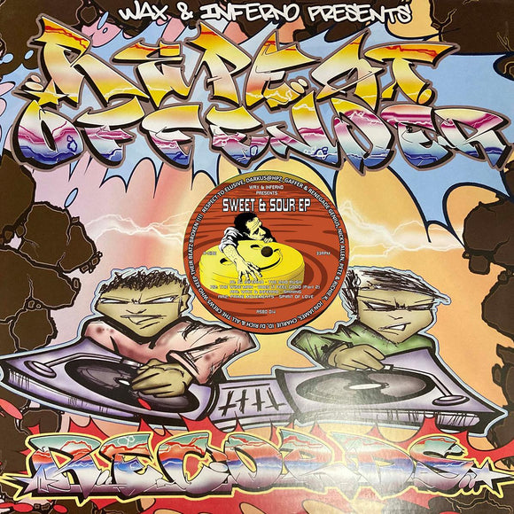 DJ Inferno / The Wise Man & Wax / Prime Movements - Sweet & Sour EP [printed sleeve]
