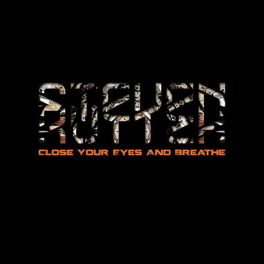 Steven Rutter - Close Your Eyes And Breathe [printed inner + die cut outer / orange marbled vinyl]