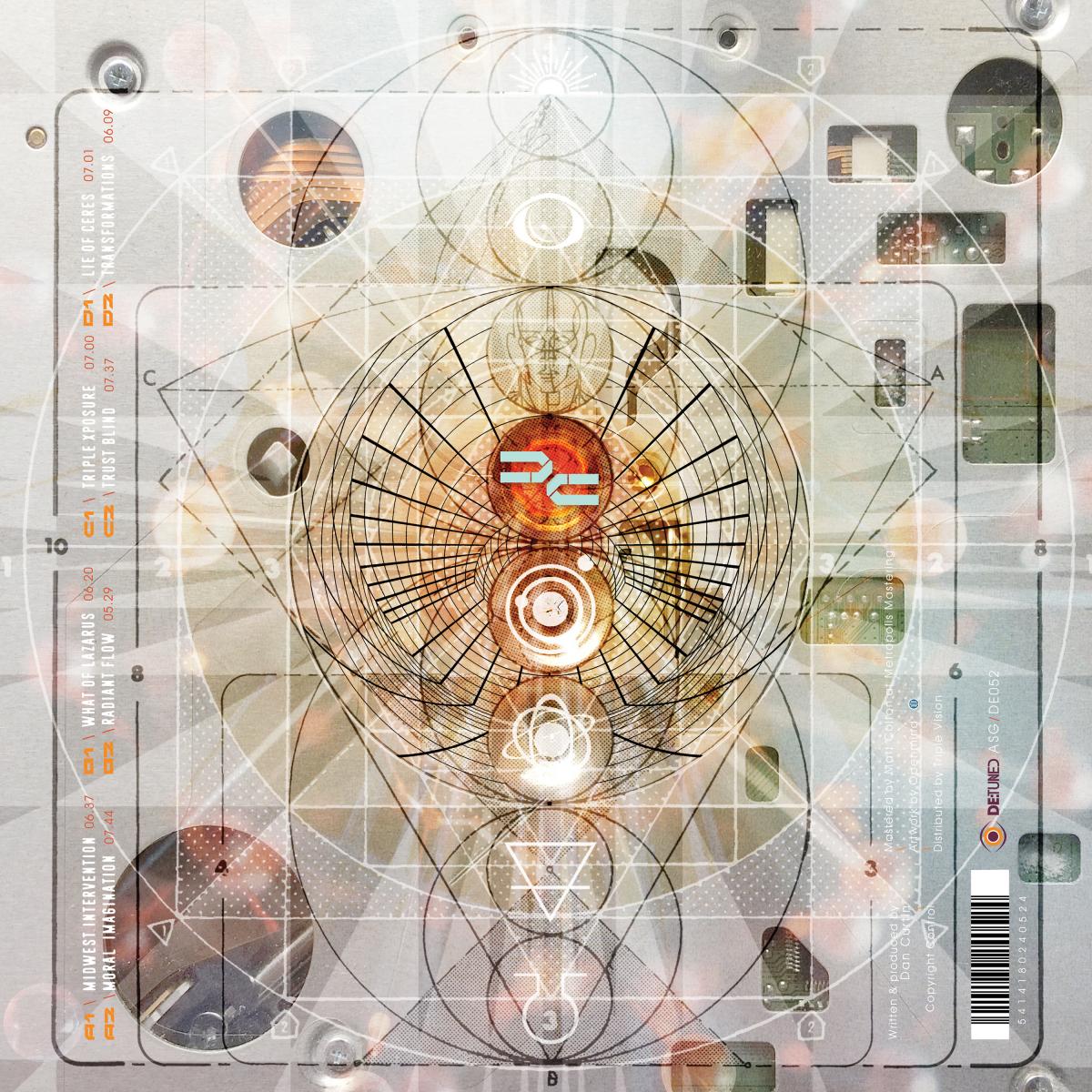 Dan Curtin - The 4 Lights [printed sleeve / clear + black marbled vinyl]