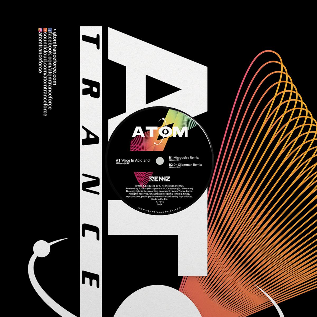 Rennz - Alice In Acidland [label sleeve]