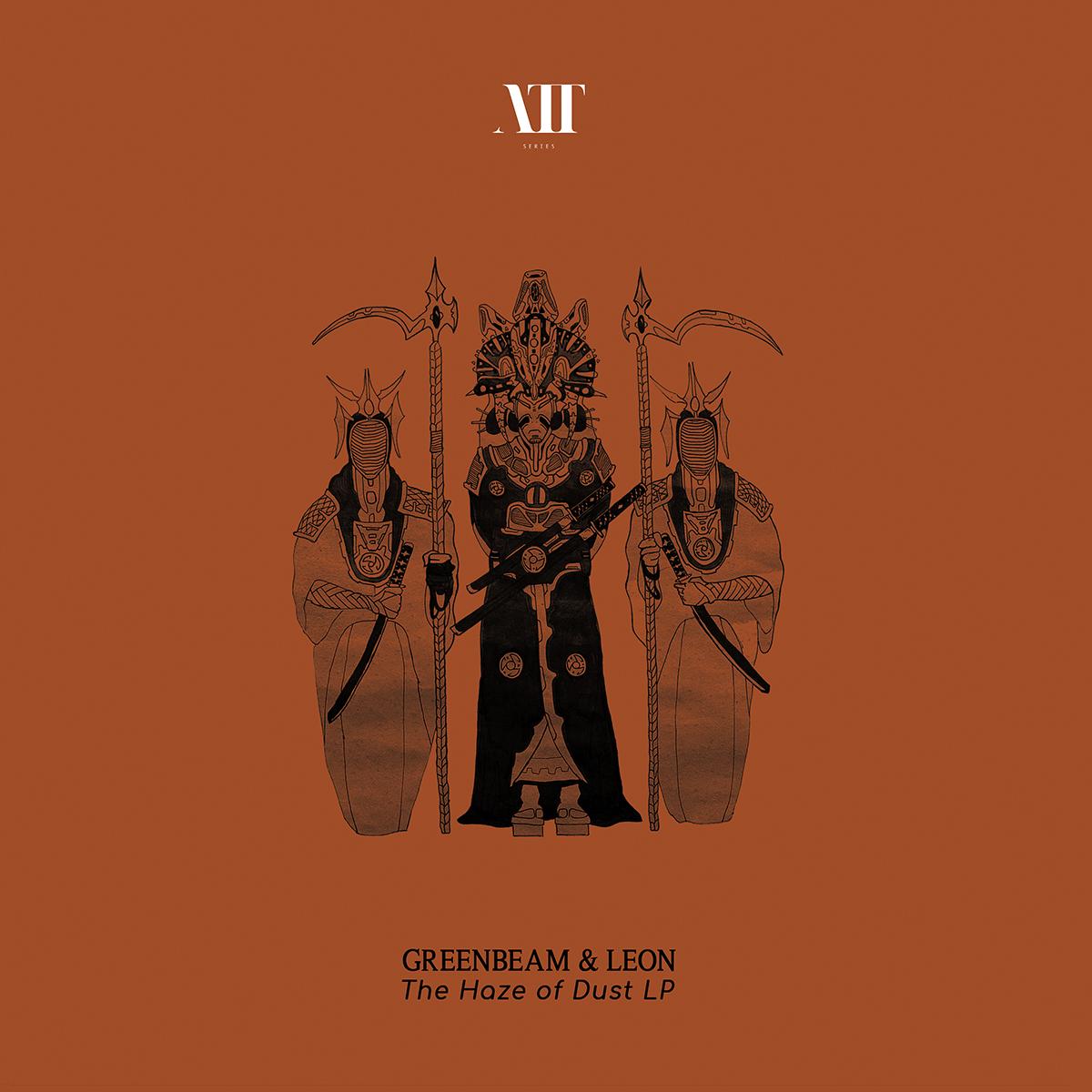 Greenbeam & Leon remix Inigo Kennedy / Albert Van Abbe - The Haze of Dust LP [printed sleeve]