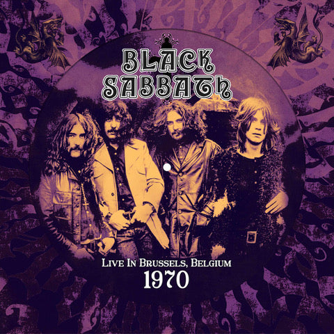 Black Sabbath - Live In Brussels, Belgium 1970 [Picture Disc]