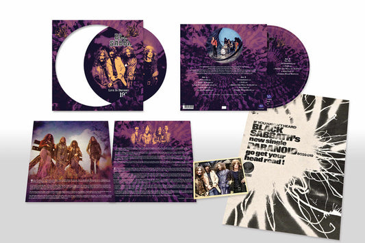 Black Sabbath - Live In Brussels, Belgium 1970 [Picture Disc]