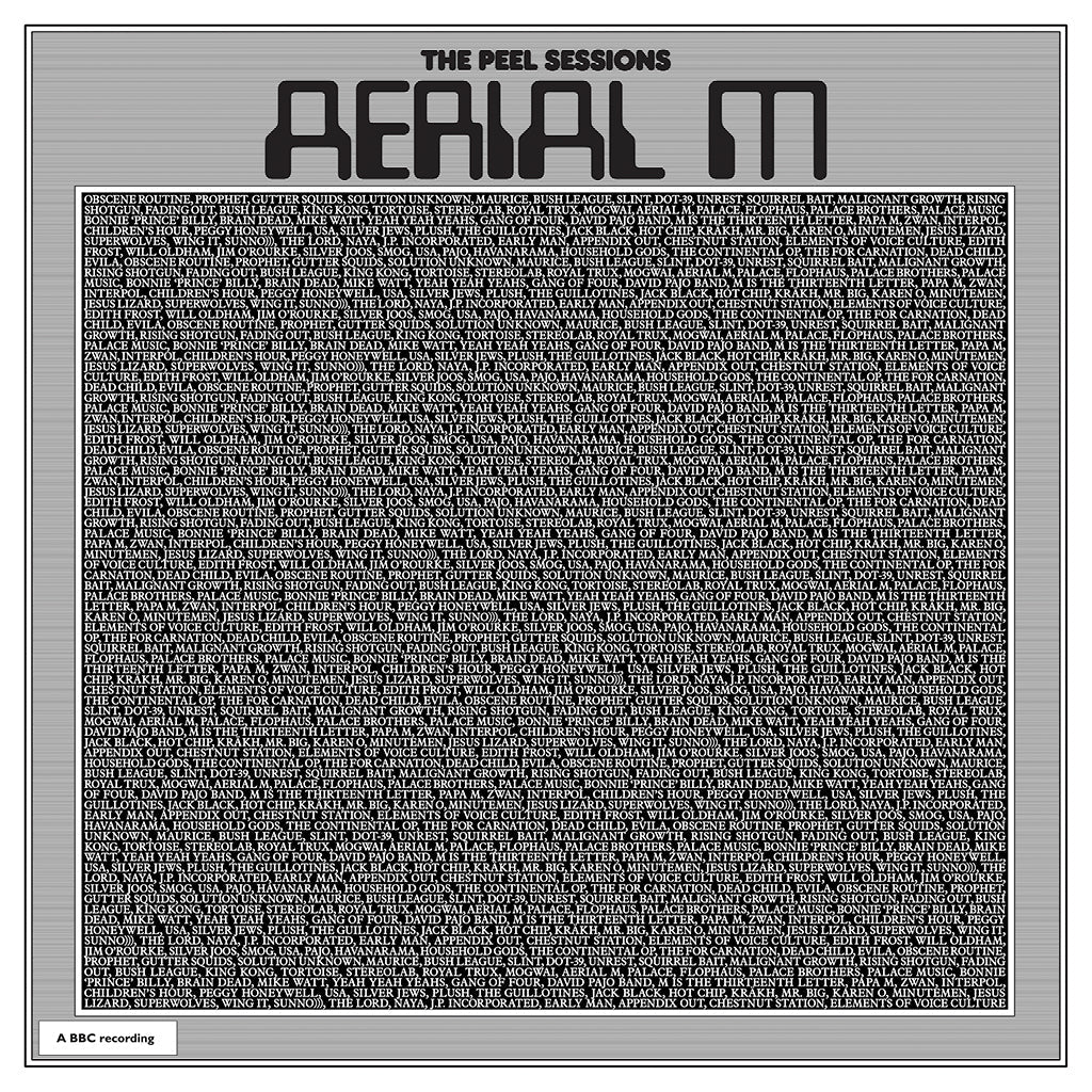Aerial M - The Peel Sessions [Coke Bottle Clear Vinyl Limited 1st pressing]