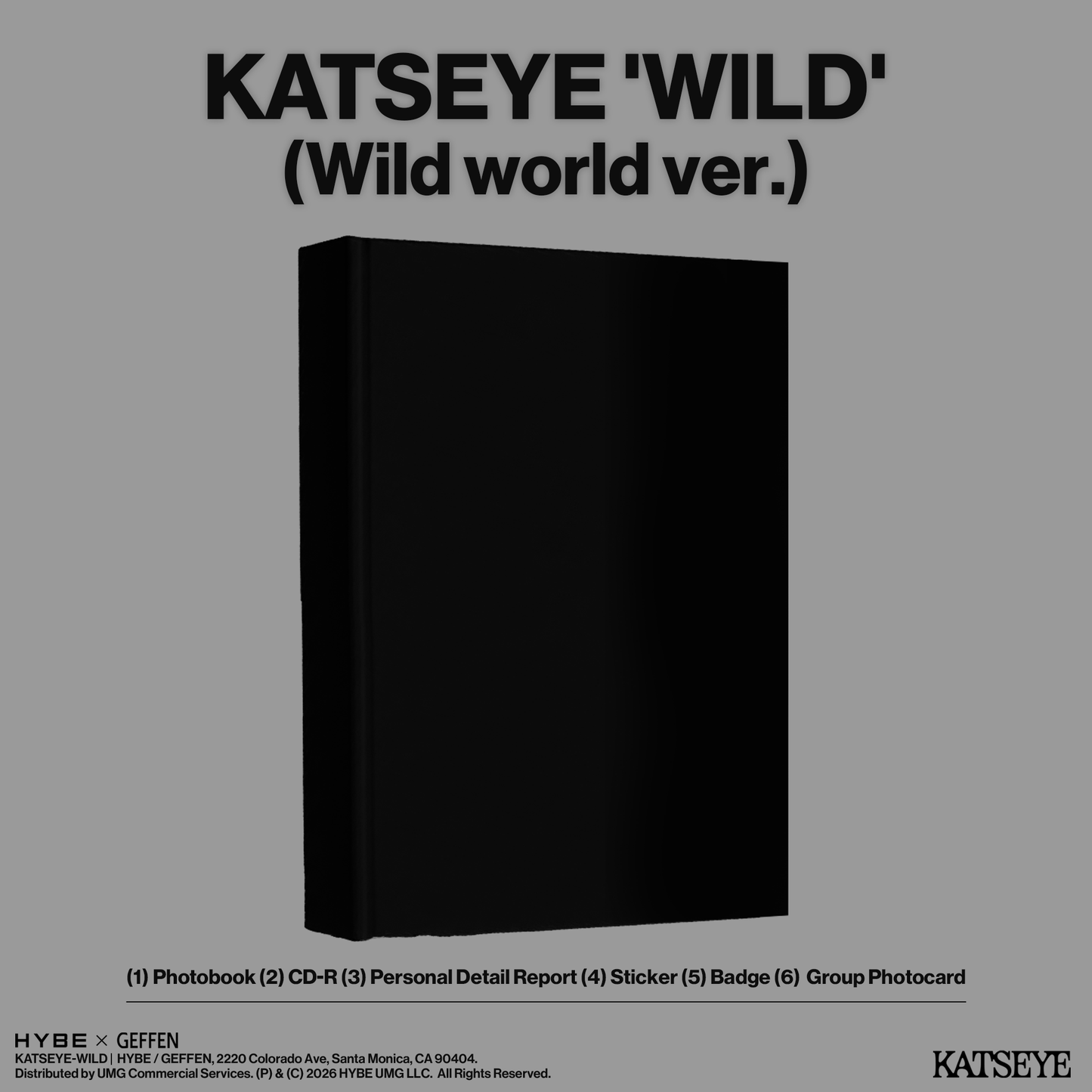 KATSEYE - WILD [CD – Wild World Vers.]