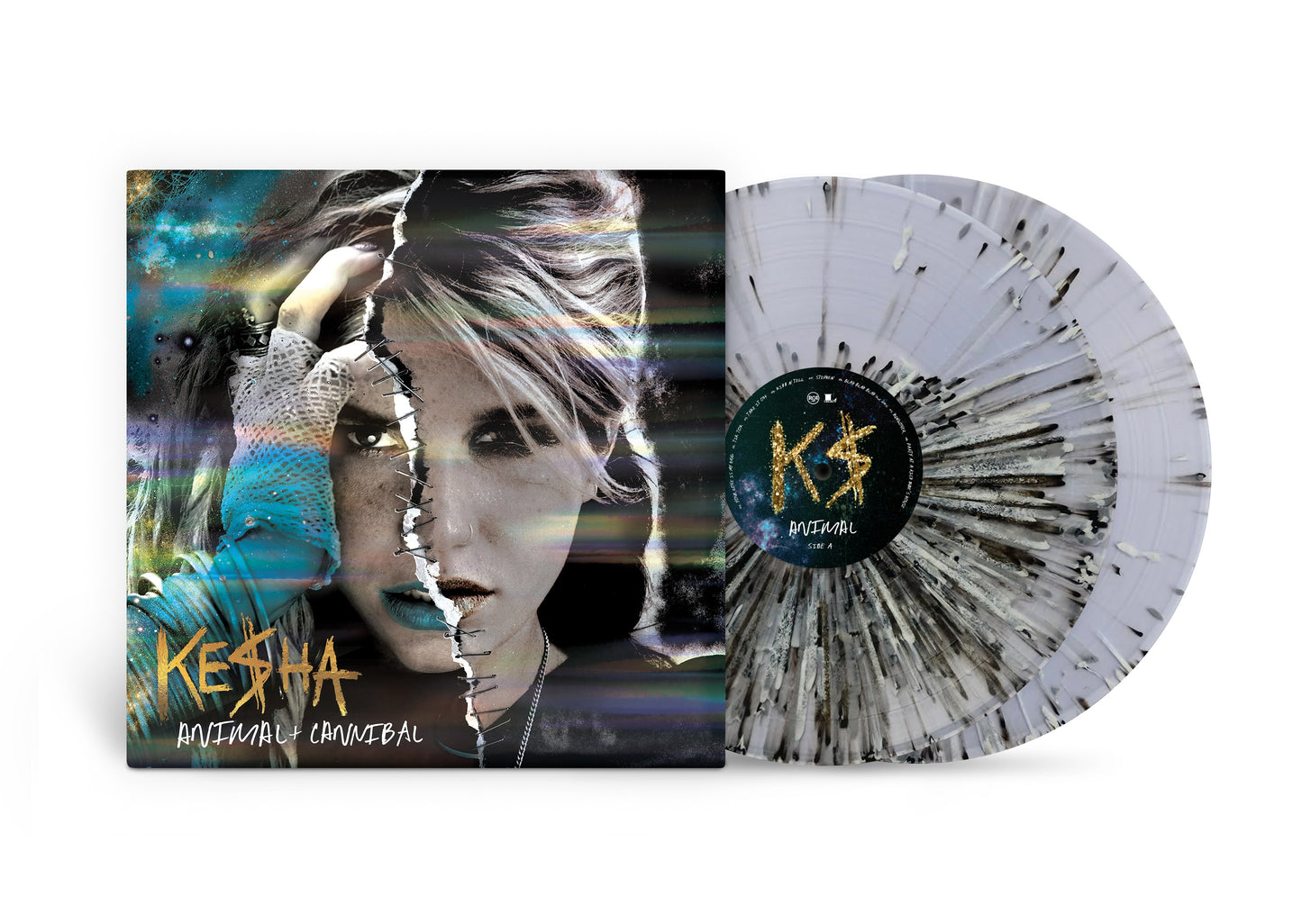 Kesha - Animal + Cannibal (15th Anniversary) [Black & White Translucent Splatter 2LP]