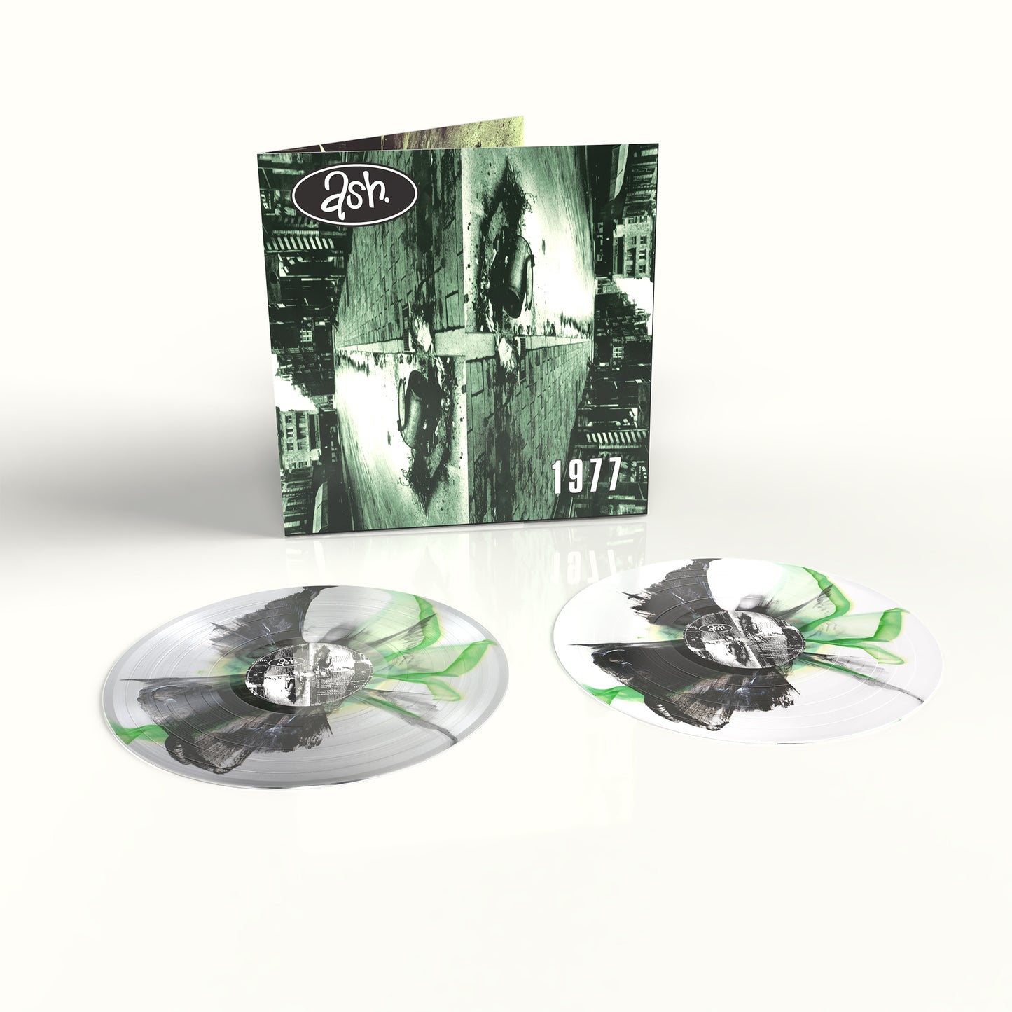 Ash - 1977 (30th Anniversary Edition) [Green & Black Inkplosion 2LP]