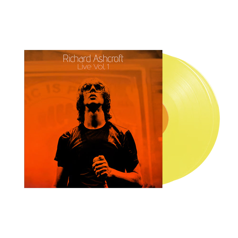 Richard Ashcroft - Richard Ashcroft Live Vol 1 [2LP Sunshine Yellow Vinyl in Gatefold Jacket with Printed Inners]