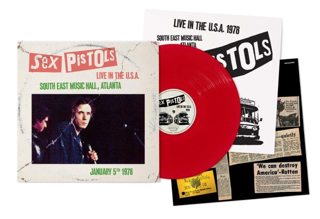 Sex Pistols - Live In The U.S.A 1978 – Atlanta [Red LP]