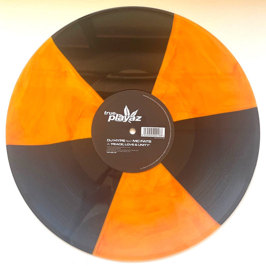 DJ Hype Featuring MC Fats - Peace, Love & Unity / And Remember Folks (Black Red and Yellow Atomic Vinyl Version)