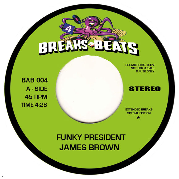 JAMES BROWN / THE VIBRETTES -  Funky President