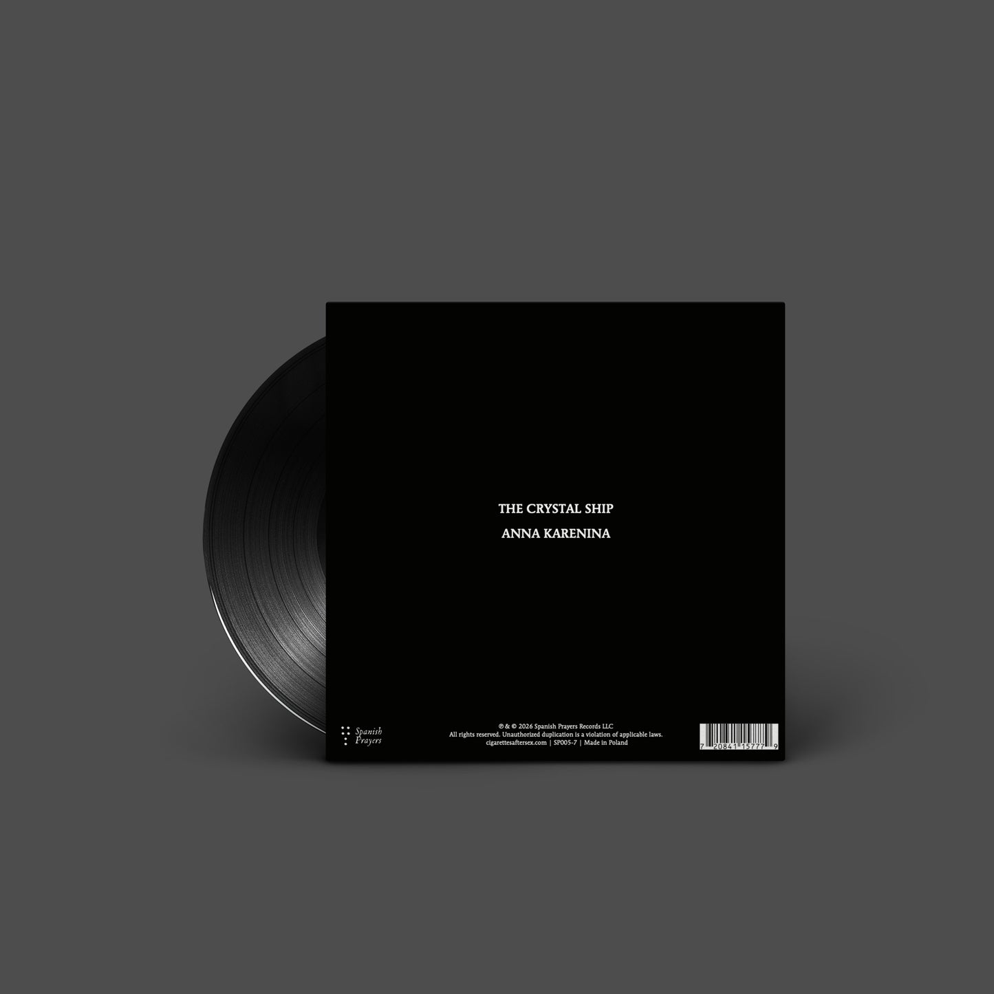 Cigarettes After Sex - Anna Karenina [7" Vinyl]
