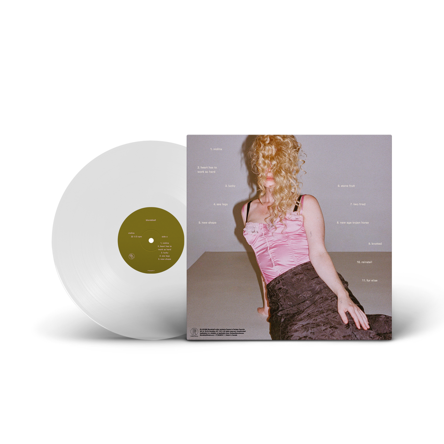 Blondshell - Violins [Clear LP]