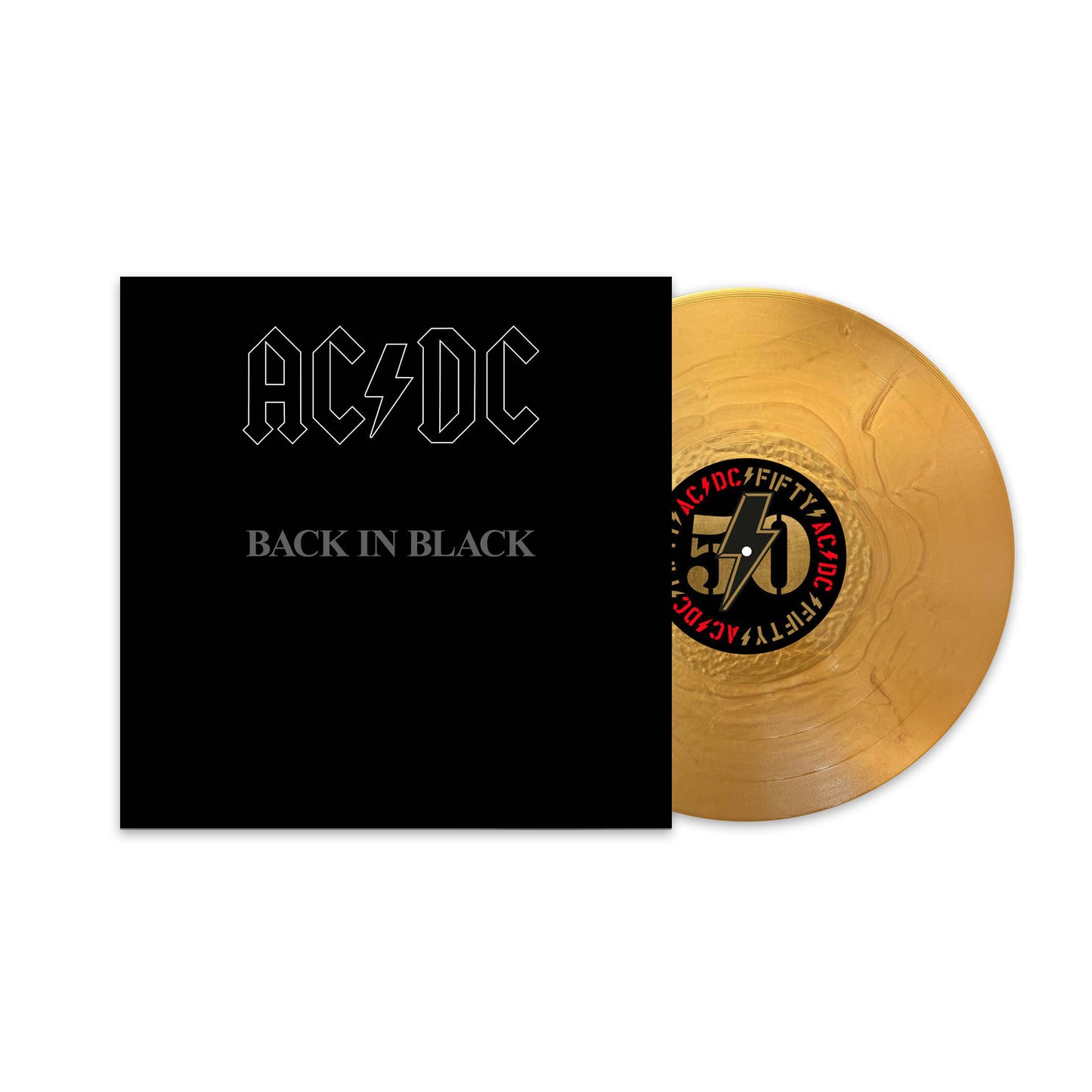 AC/DC - Back In Black (50th Anniversary) [Gold LP]
