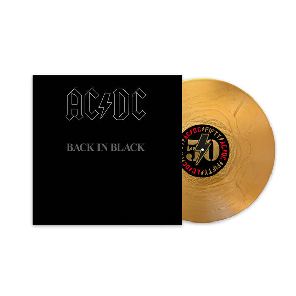 AC/DC - Back In Black (50th Anniversary) [Gold LP]