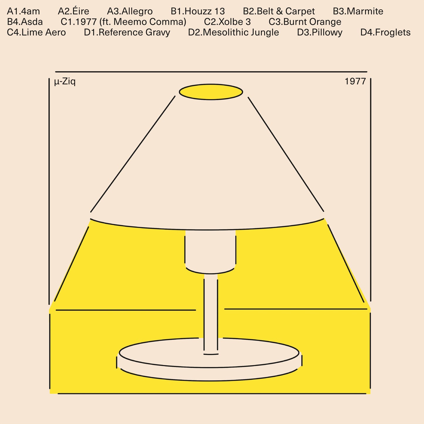 u-Ziq - 1977 [Yellow Vinyl 2LP]