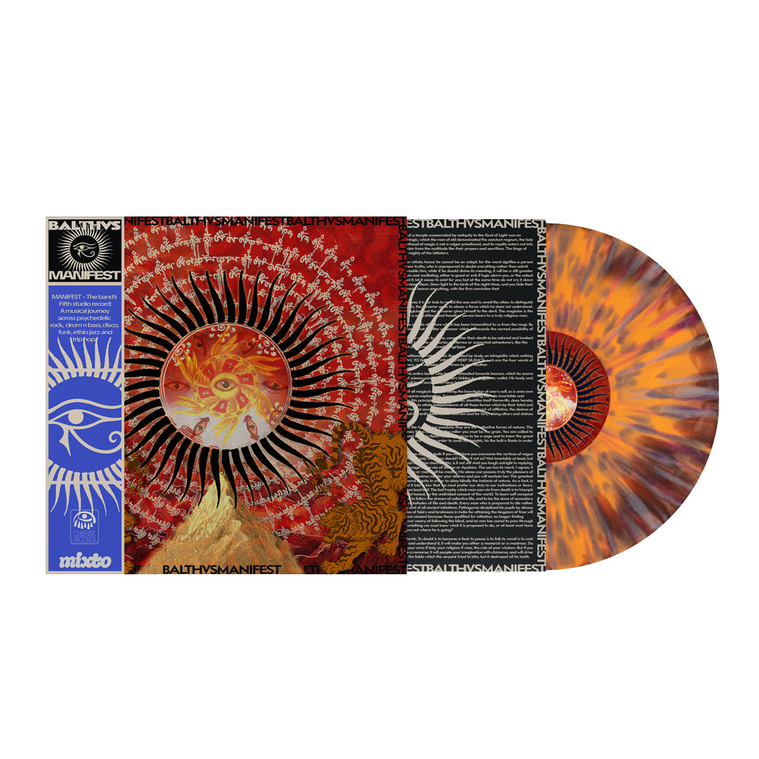 BALTHVS - Manifest [Orange Marble Splatter Vinyl + Printed Sleeve & OBI]