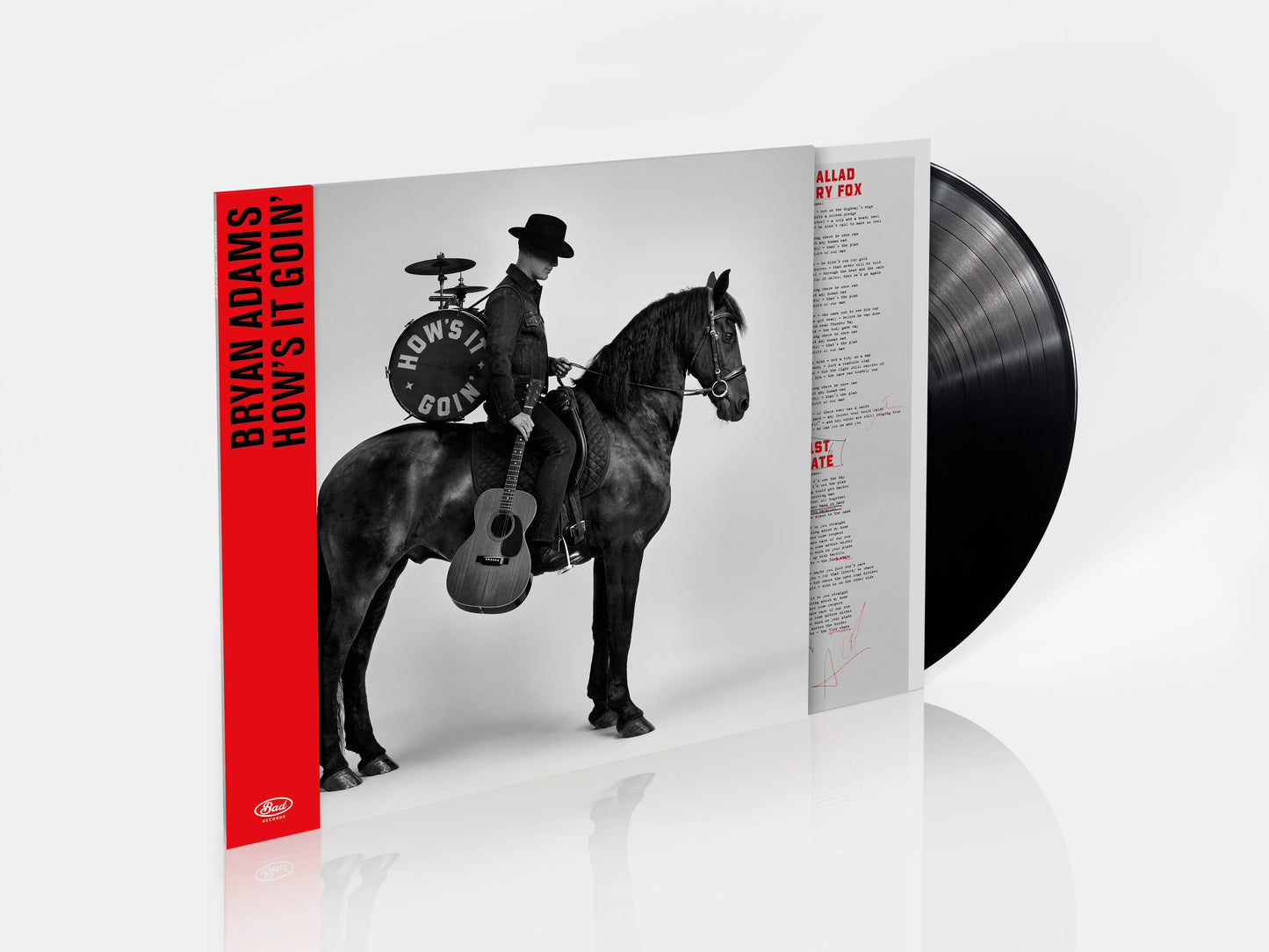 BRYAN ADAMS - How's It Goin' BAD RECORDS [LP]