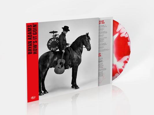BRYAN ADAMS - How's It Goin' (Red & White Sunburst Vinyl)