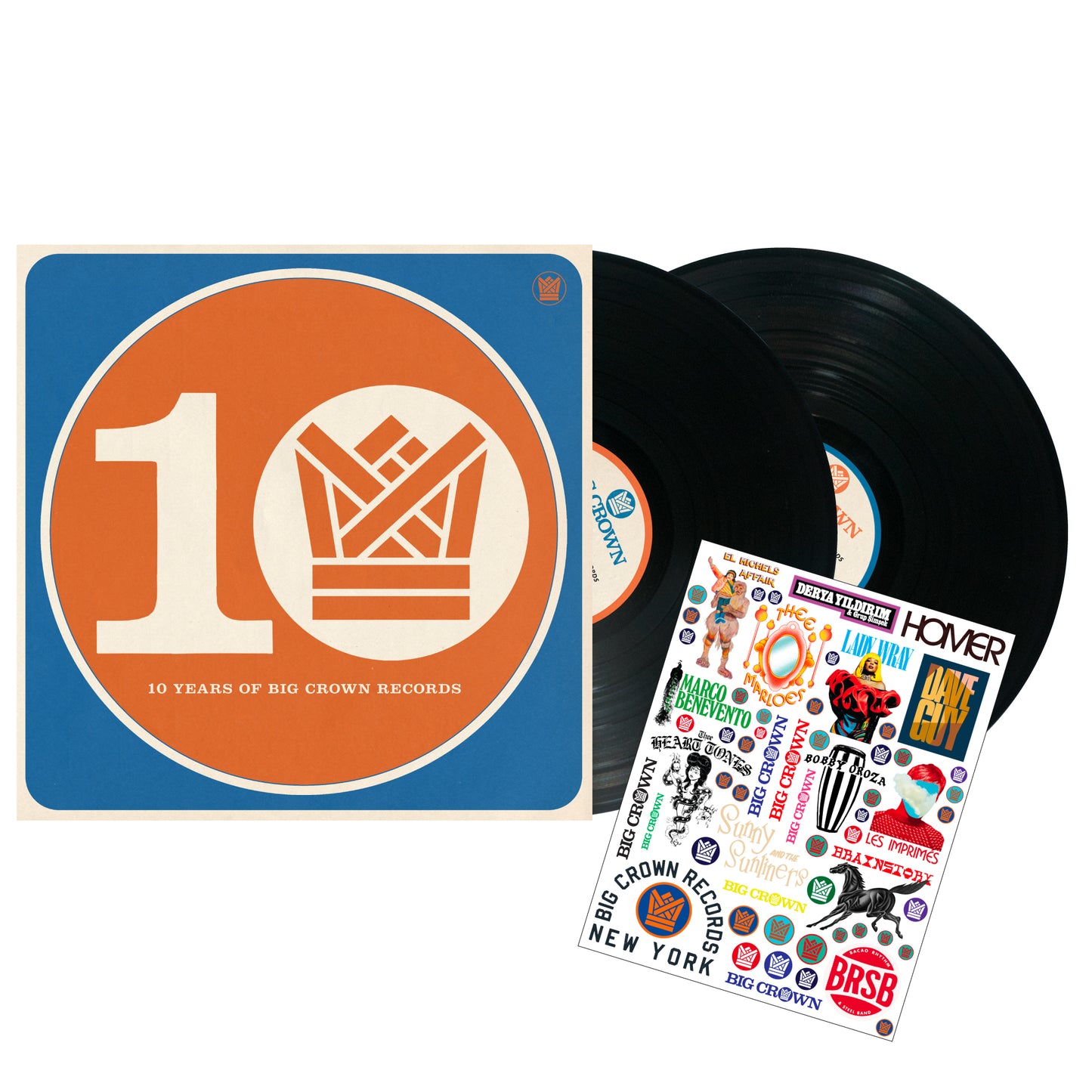 Various Artists - BCR10 - Ten Years of Big Crown Records [2LP]