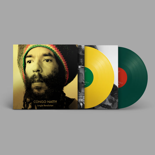 Congo Natty - Jungle Revolution [2LP Yellow and Green Vinyl]