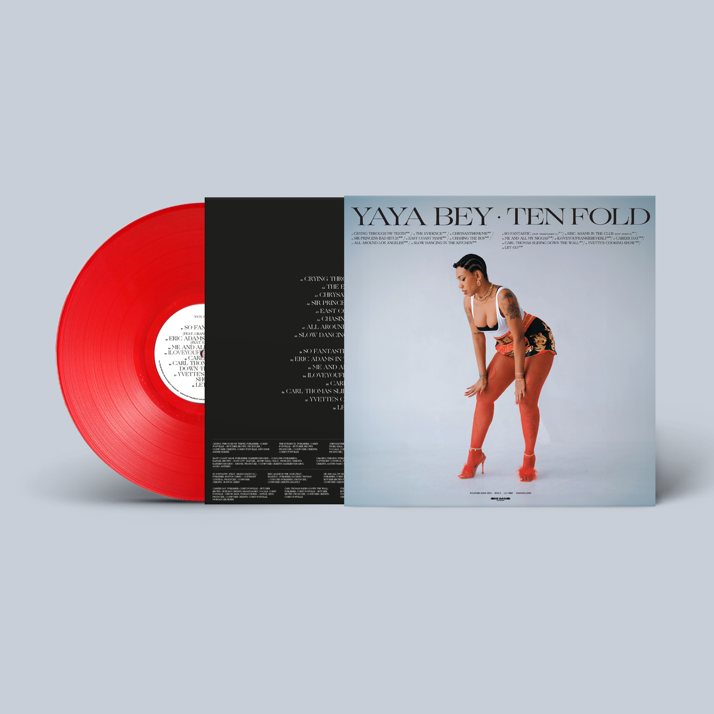 Yaya Bey - Ten Fold [Red LP]
