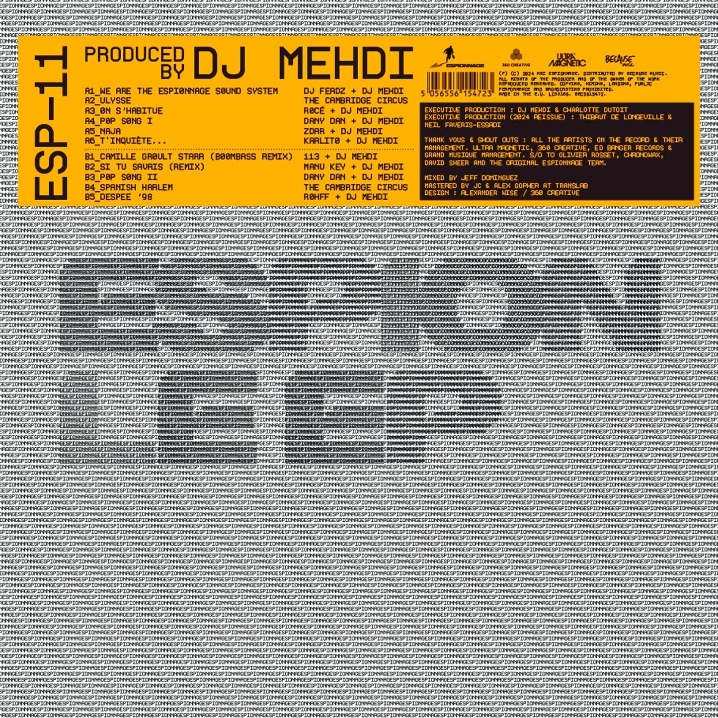 DJ MEHDI - Espion EP [Orange Vinyl]