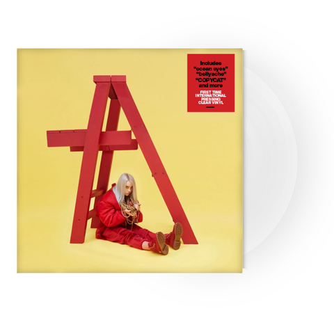 Billie Eilish - dont smile at me [first INTL pressing in clear] (LIMITED EDITION)