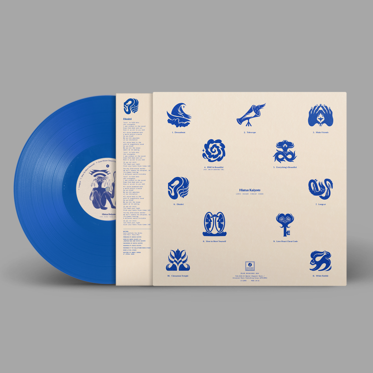 Hiatus Kaiyote - Love Heart Cheat Code [Blue Vinyl]