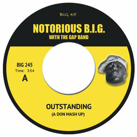 NOTORIOUS B.I.G. / MF DOOM - OUTSTANDING (A DON MASH UP) / THE NEXT SUPERVILLIAN (A DON MASH UP) [7" Vinyl]