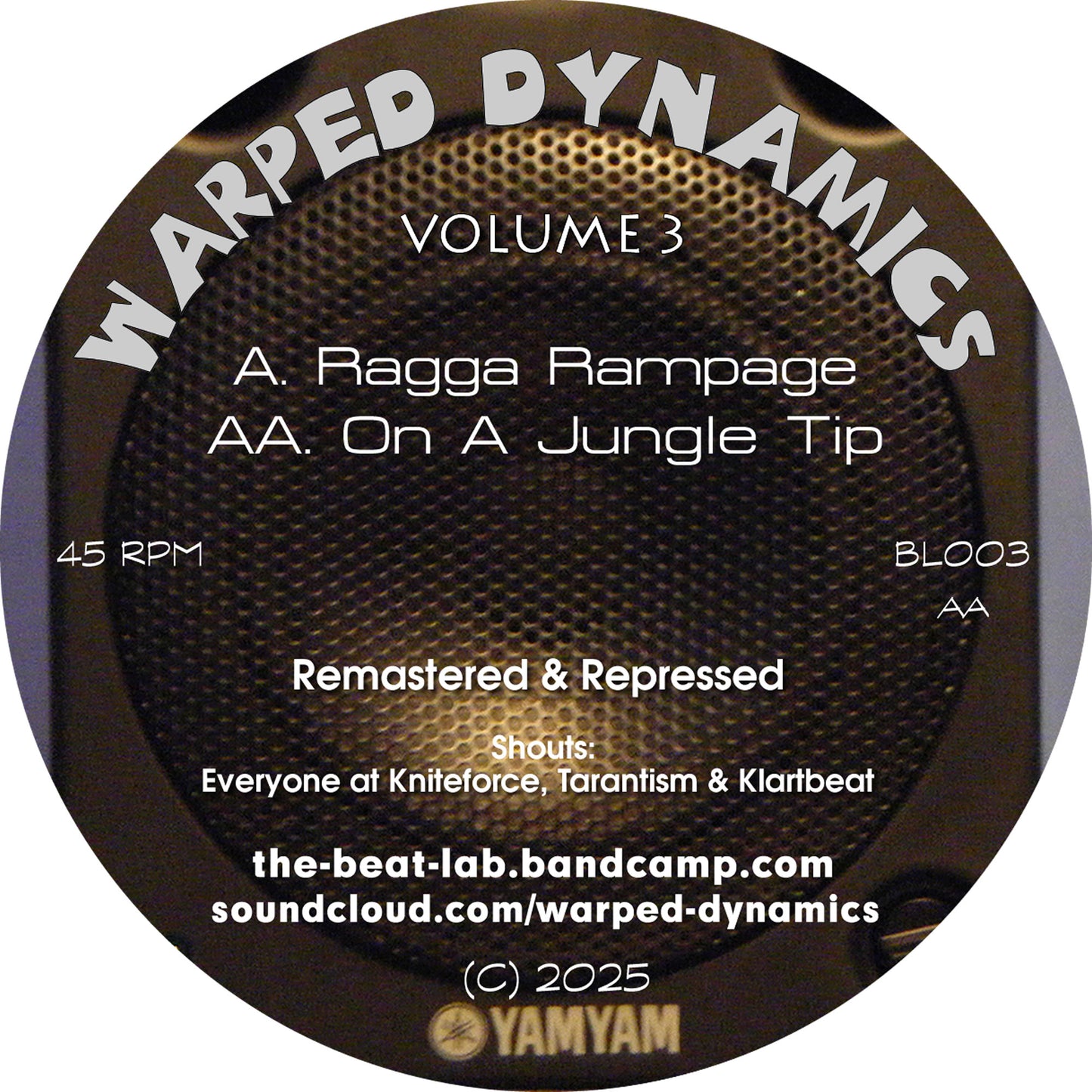 Warped Dynamics - Ragga Rampage (Purple & Blue Marble)