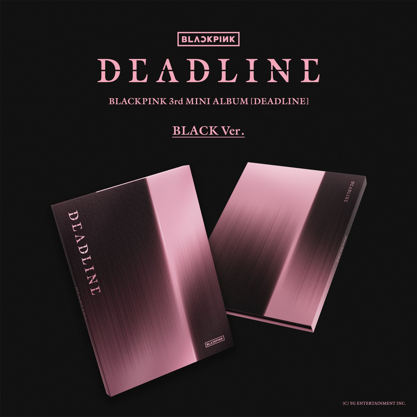 BLACKPINK - BLACKPINK 3rd MINI ALBUM [DEADLINE] (BLACK Ver.) [CD EP]