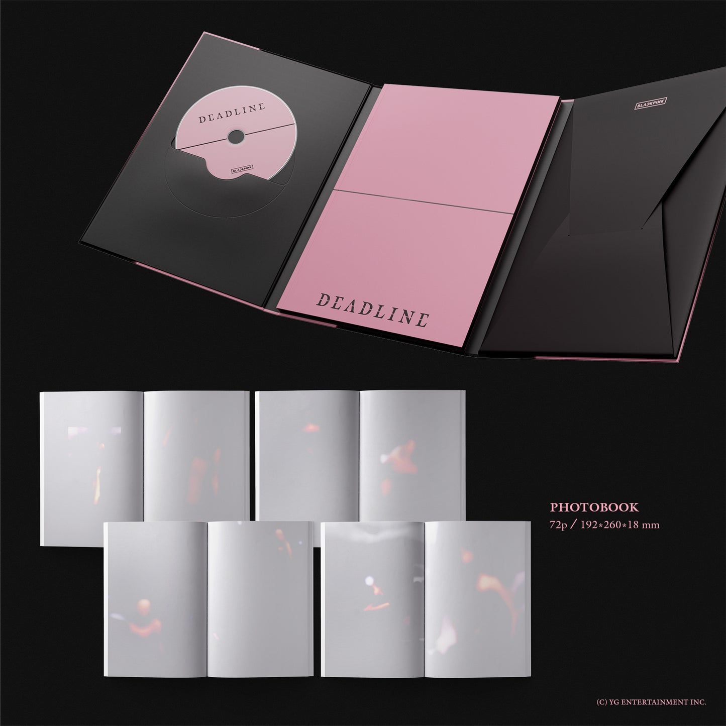 BLACKPINK - BLACKPINK 3rd MINI ALBUM [DEADLINE] (BLACK Ver.) [CD EP]