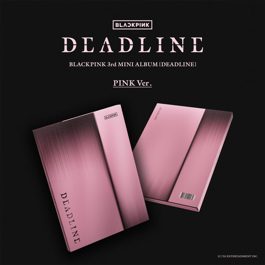 BLACKPINK - BLACKPINK 3rd MINI ALBUM [DEADLINE] (PINK Ver.) [CD EP]