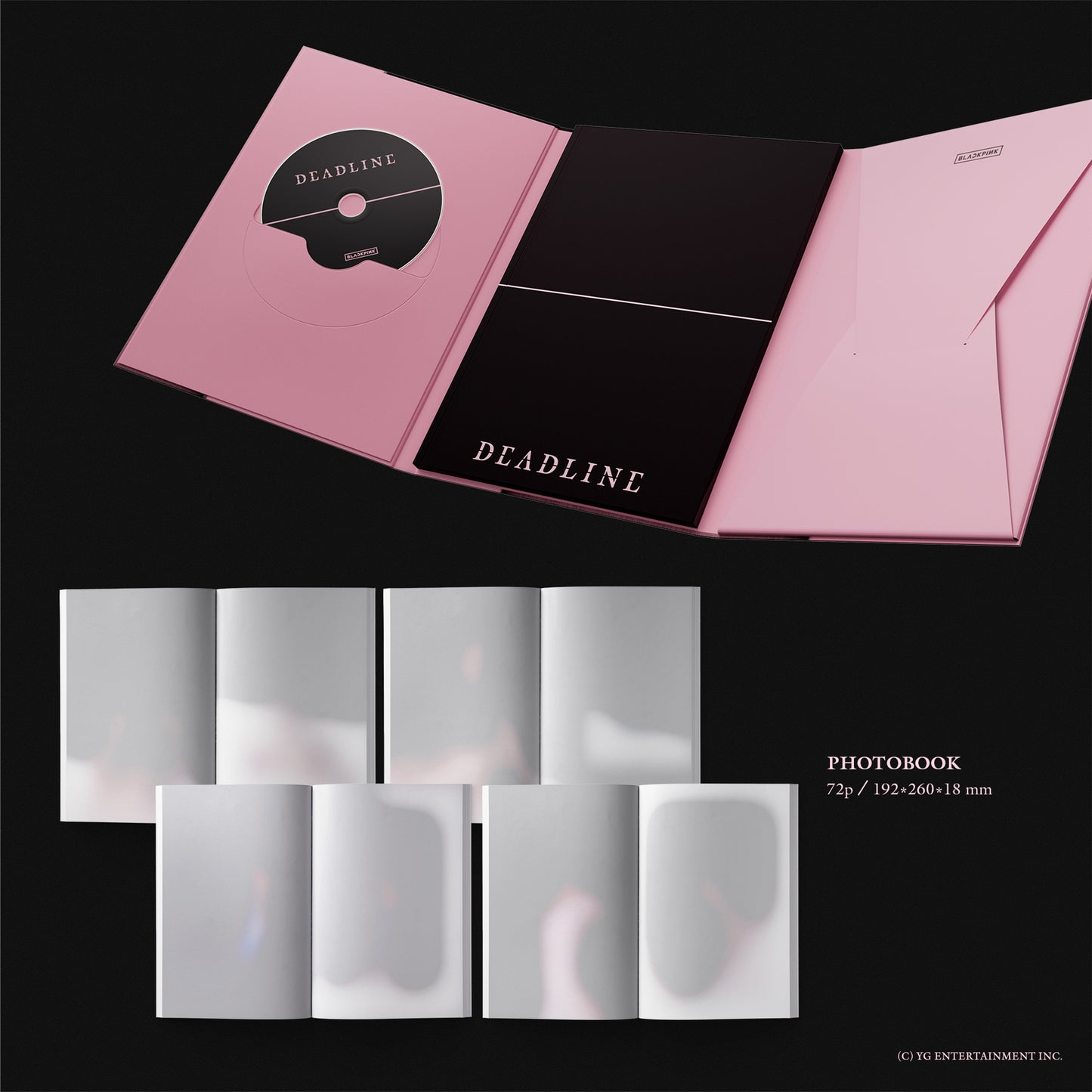 BLACKPINK - BLACKPINK 3rd MINI ALBUM [DEADLINE] (PINK Ver.) [CD EP]