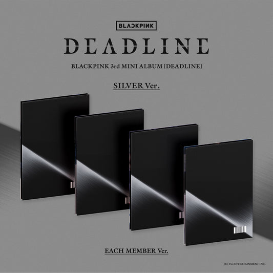 BLACKPINK - BLACKPINK 3rd MINI ALBUM [DEADLINE] (SILVER Ver._JISOO) [CD EP]
