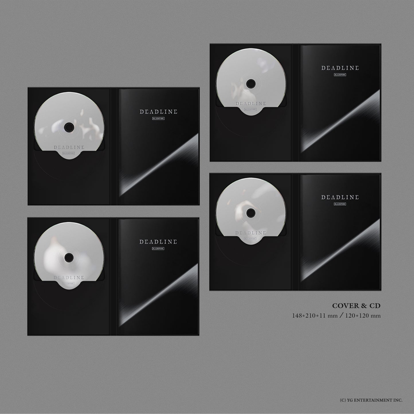 BLACKPINK - BLACKPINK 3rd MINI ALBUM [DEADLINE] (SILVER Ver._JISOO) [CD EP]