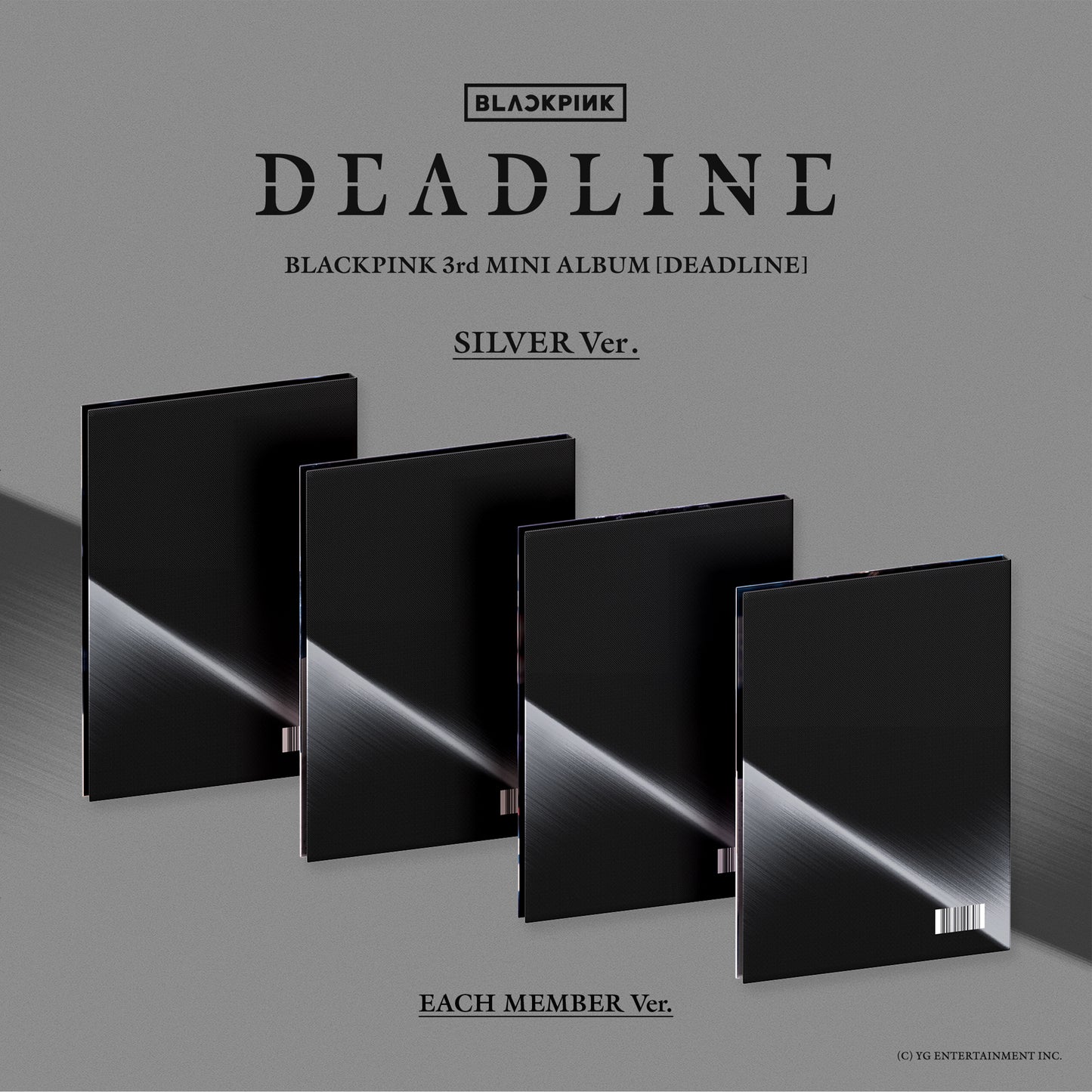 BLACKPINK - BLACKPINK 3rd MINI ALBUM [DEADLINE] (SILVER Ver._ROSÉ) [CD EP]